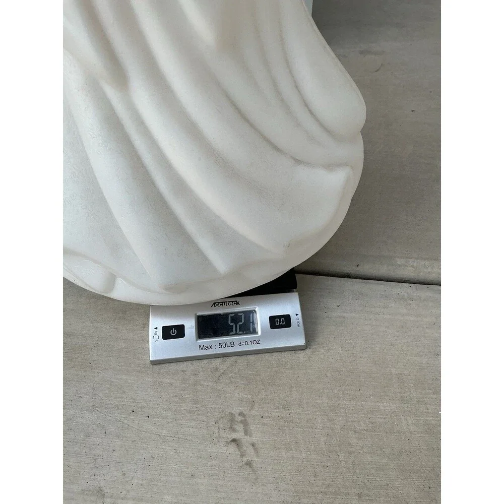 Large Vintage Ghost Blow Mold Holding Pumpkin Halloween Yard Decor 3FT Tall